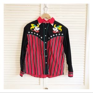 Vintage Mickey & Co. Western Top